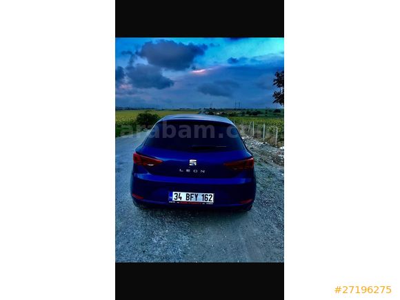Galeriden Seat Leon 1.6 TDI Xcellence cam tavanlı 2018 Model İstanbul