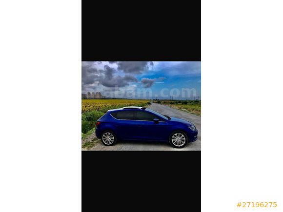 Galeriden Seat Leon 1.6 TDI Xcellence cam tavanlı 2018 Model İstanbul