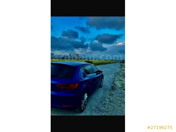 Galeriden Seat Leon 1.6 TDI Xcellence cam tavanlı 2018 Model İstanbul