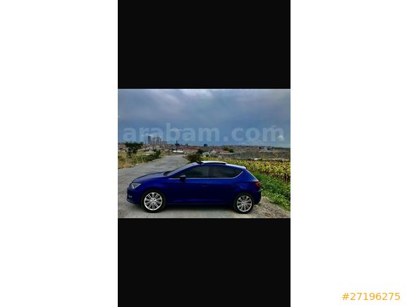 Galeriden Seat Leon 1.6 TDI Xcellence cam tavanlı 2018 Model İstanbul
