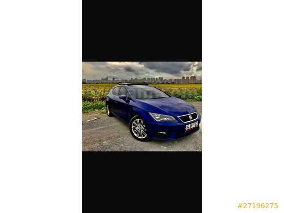 Galeriden Seat Leon 1.6 TDI Xcellence cam tavanlı 2018 Model İstanbul