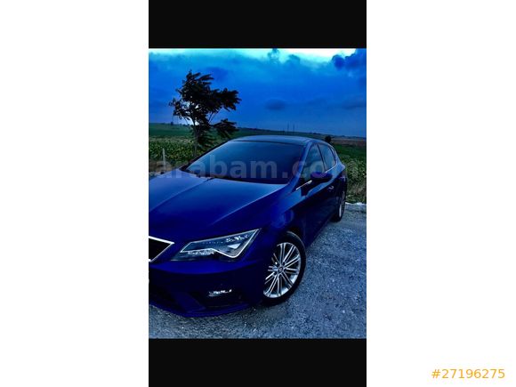 Galeriden Seat Leon 1.6 TDI Xcellence cam tavanlı 2018 Model İstanbul