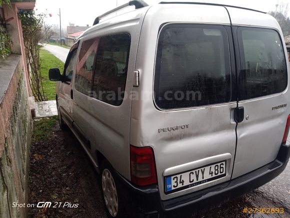 Sahibinden Peugeot Partner 1.9 D 2009 Model