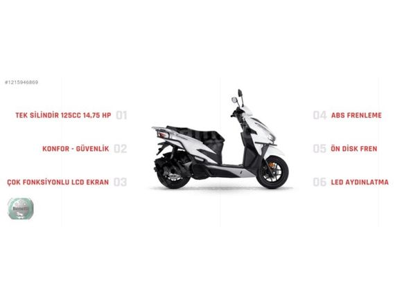 RKS - VRS 125 - RKS PREMİUM SERVİS ASLAN MOTOR HEMEN TESLİM