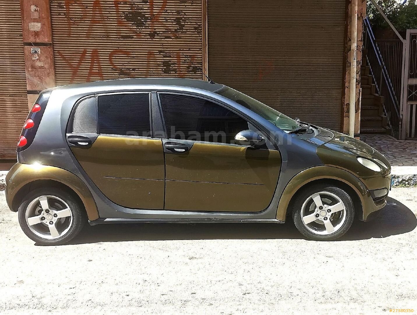 Sahibinden Smart ForFour 1.1 Passion 2005 Model Antalya 315.000 km Yeşil 6