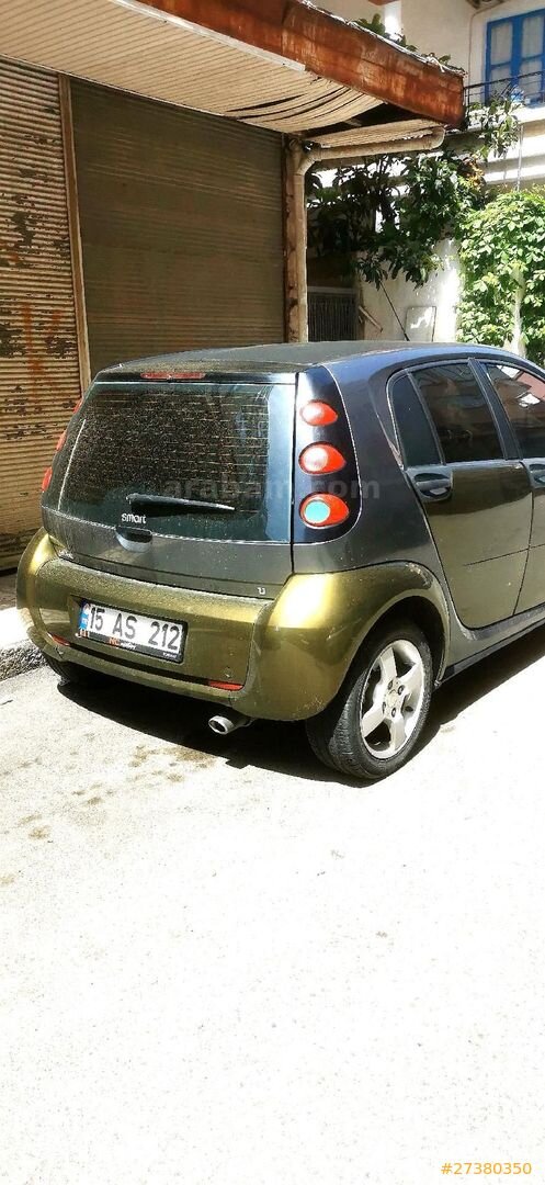 Sahibinden Smart ForFour 1.1 Passion 2005 Model Antalya 315.000 km Yeşil 7