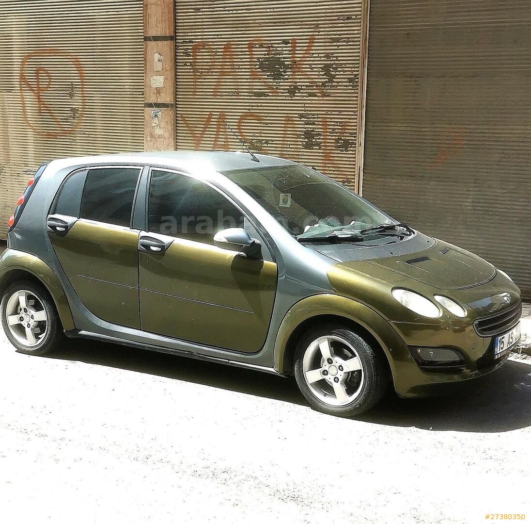 Sahibinden Smart ForFour 1.1 Passion 2005 Model Antalya 315.000 km Yeşil 1