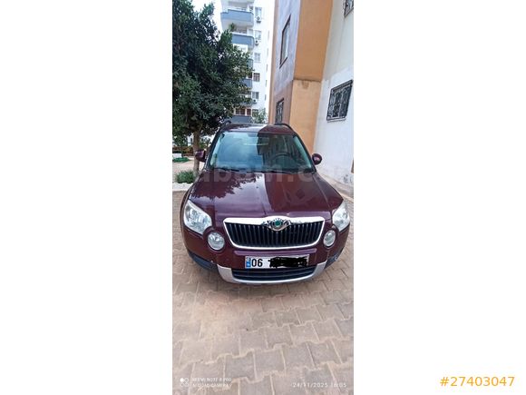 Sahibinden Skoda Yeti,Cam Tavan, Sanruflu 1.2 TSI Ambition 2011 Model Ankara