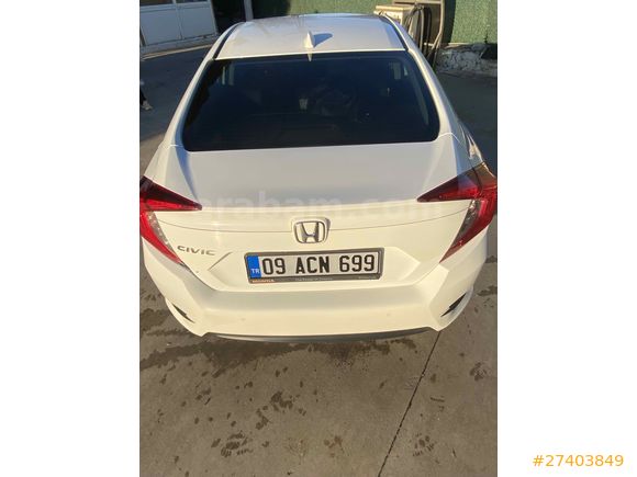 Sahibinden Honda Civic 1.6 i-VTEC Eco Executive 2019 Model 
