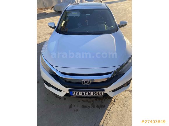 Sahibinden Honda Civic 1.6 i-VTEC Eco Executive 2019 Model 