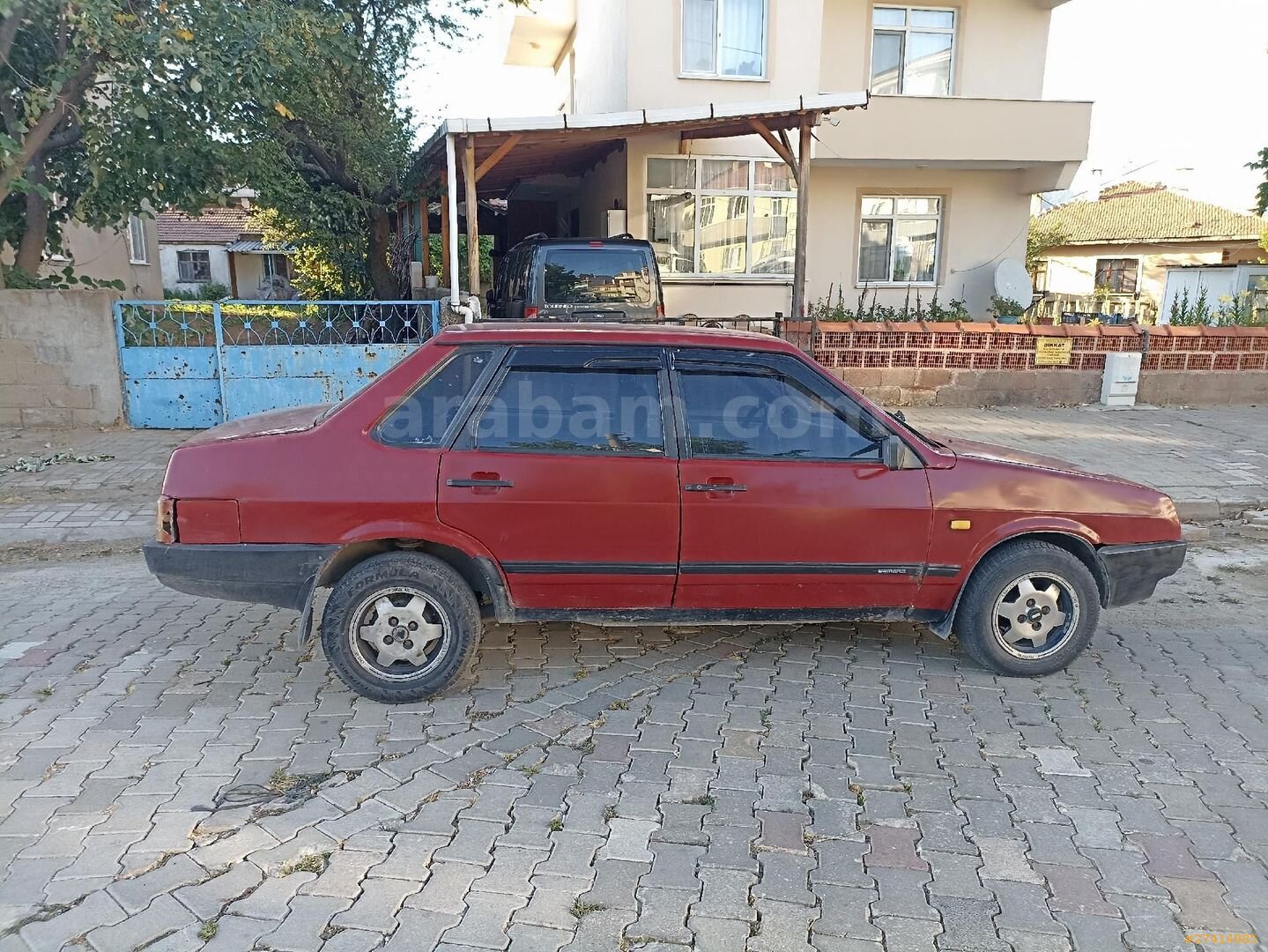 Galeriden Lada Samara 1.5 1993 Model Çanakkale 250.000 km Kırmızı 2