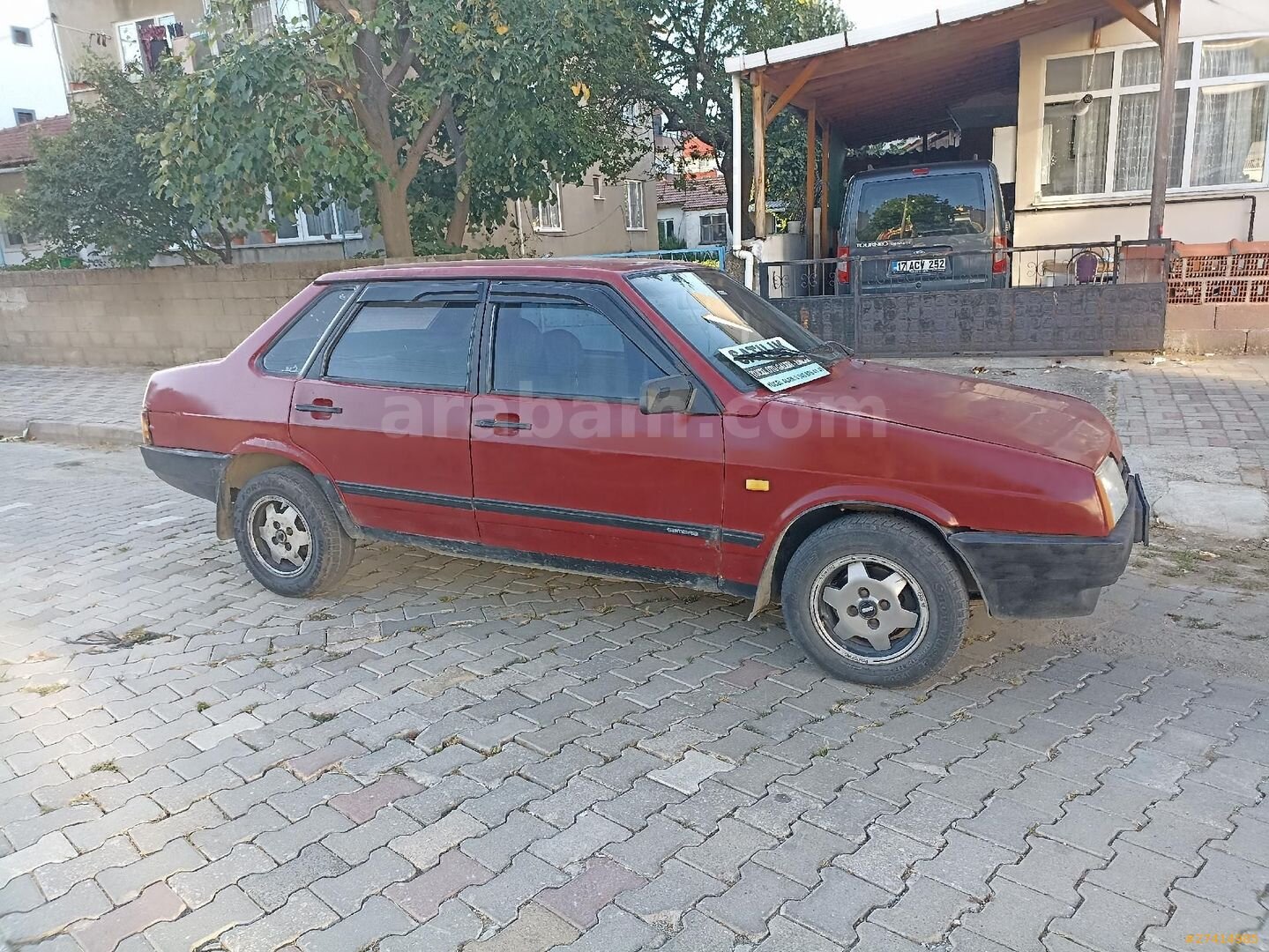 Galeriden Lada Samara 1.5 1993 Model Çanakkale 250.000 km Kırmızı 5