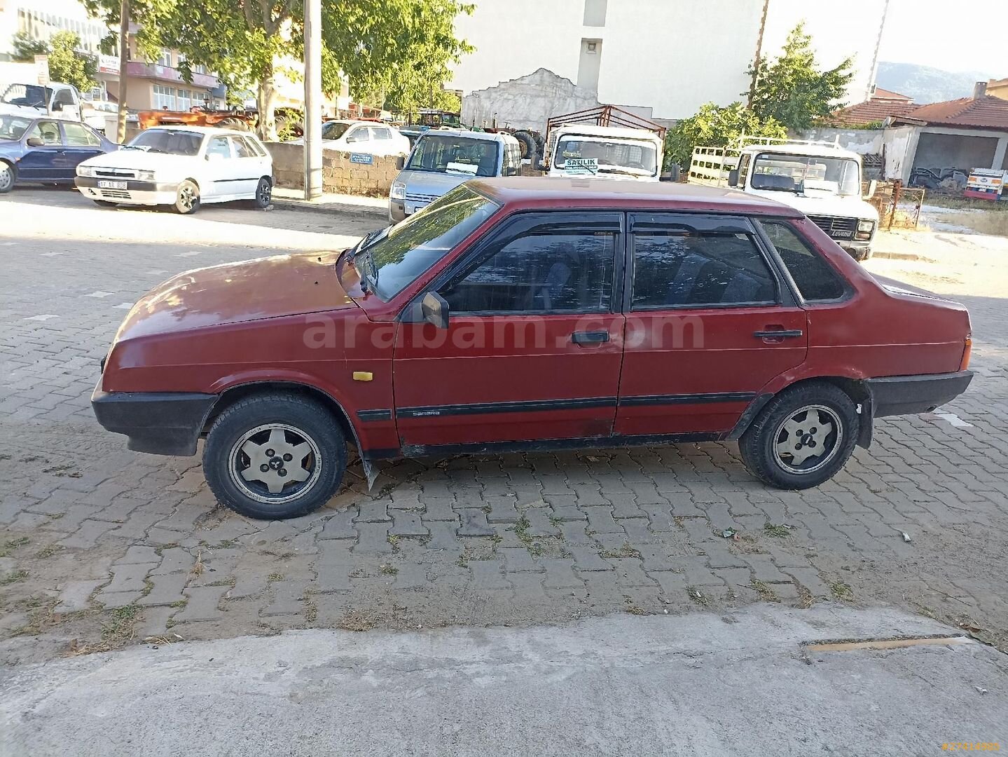 Galeriden Lada Samara 1.5 1993 Model Çanakkale 250.000 km Kırmızı 3