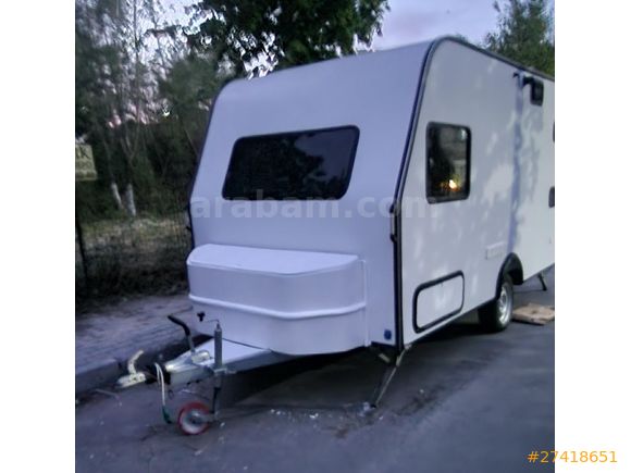 SAHİBİNDEN SIFIR ÖZEL YAPIM 3.90 KNOT ŞASE DİNGİL FRENLİ ÇEKME KARAVAN