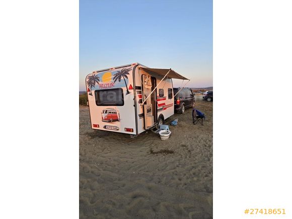 SAHİBİNDEN SIFIR ÖZEL YAPIM 3.90 KNOT ŞASE DİNGİL FRENLİ ÇEKME KARAVAN