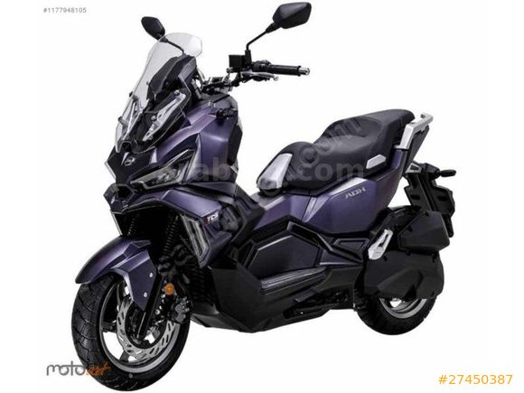 MOTOART TAN 2024 SYM ADX 125 ABS-TCS E5+ KREDİ K. 12 TAKSİT