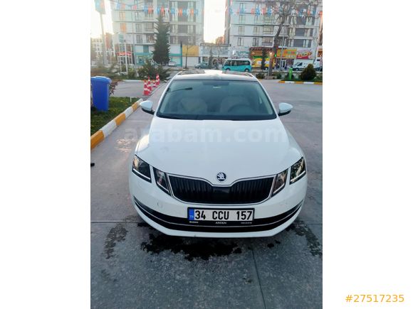 Sahibinden Skoda Octavia 1.6 TDI Style 2019 Model Van 100.000 km Beyaz