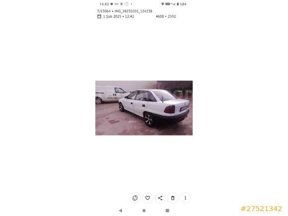 Sahibinden Opel Astra 1.4 GL 2001 Model