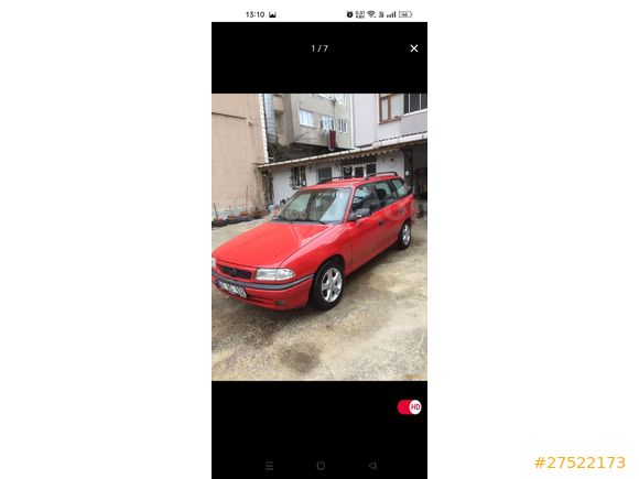 Sahibinden Opel Astra 1.6 GL 1998 Model