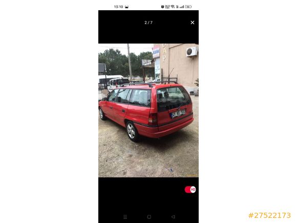 Sahibinden Opel Astra 1.6 GL 1998 Model