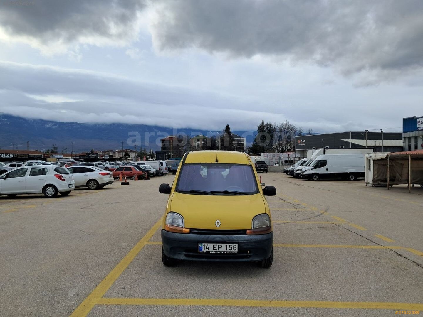 Galeriden Renault Kangoo 1.9 D 2000 Model Bolu 212.385 km Sarı 2
