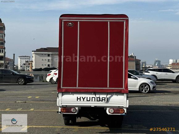 CESURDAN 2017 MODEL HYUNDAİ H100 SIFIR KASA SIFIR BRANDA HATASIZ