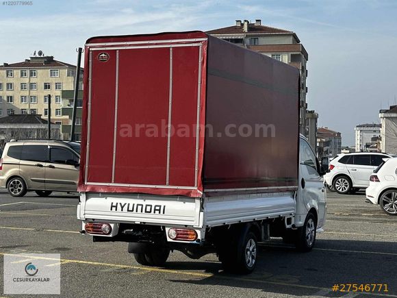 CESURDAN 2017 MODEL HYUNDAİ H100 SIFIR KASA SIFIR BRANDA HATASIZ