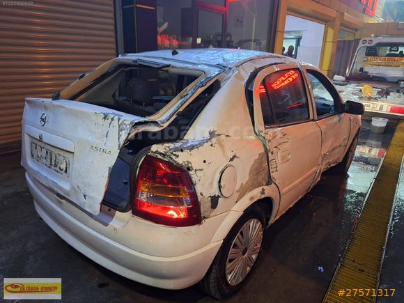 ÇEKME BELGELİ PERT KAYITSIZ 2002 OPEL ASTRA 1,4