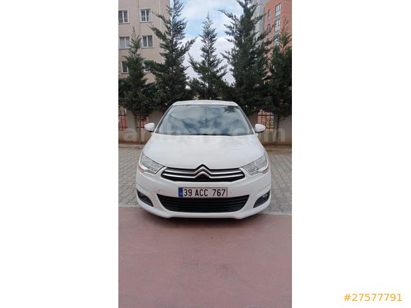 Citroen C4 1.6 e-HDi Confort 2013 değişensiz 127 000 km Beyaz