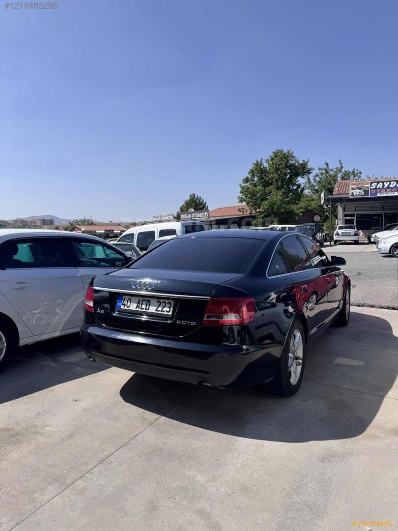 Galeriden Audi A6 Sedan 2.0 TDI 2008 Model Kırşehir 420.000 km Siyah 4