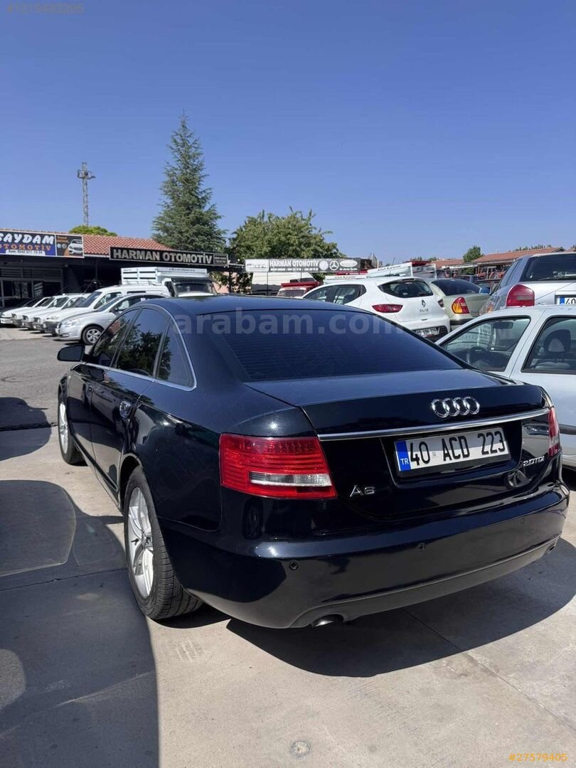Galeriden Audi A6 Sedan 2.0 TDI 2008 Model Kırşehir 420.000 km Siyah 3