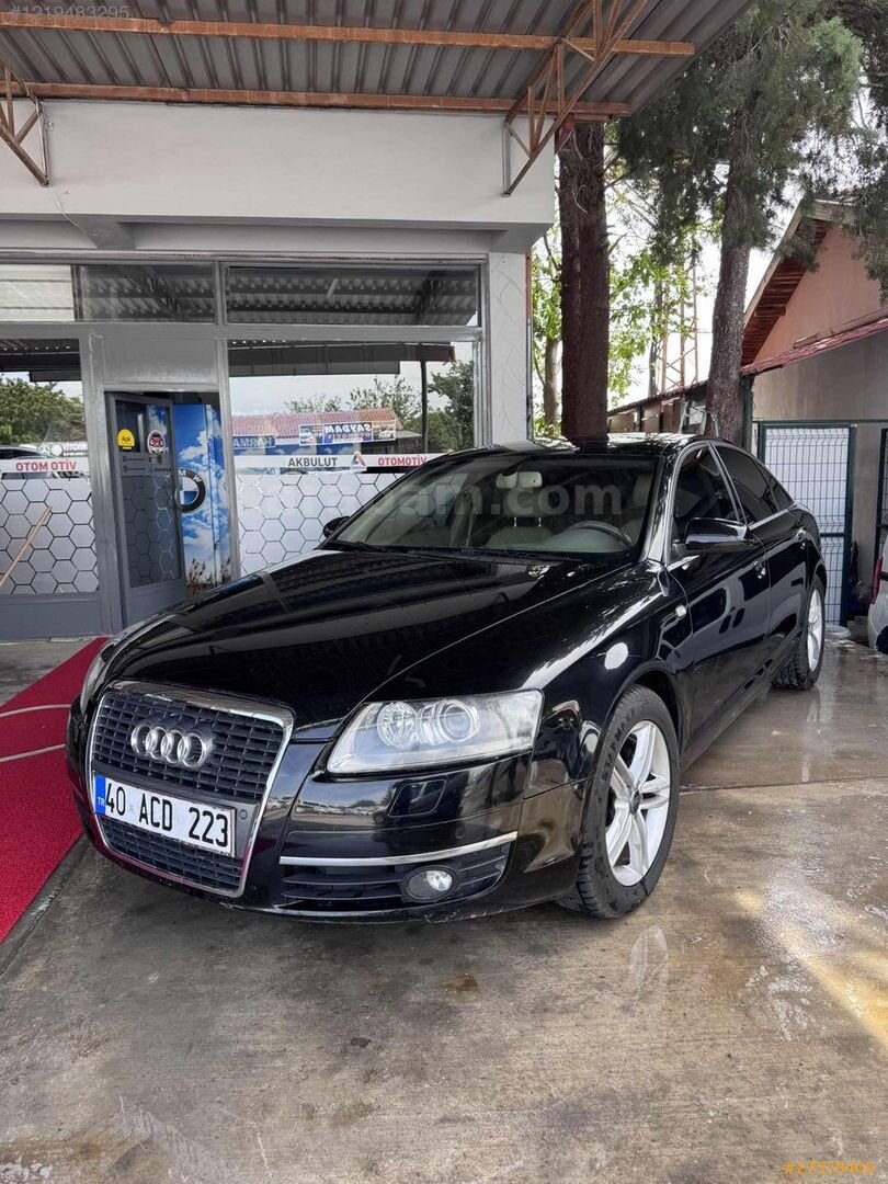 Galeriden Audi A6 Sedan 2.0 TDI 2008 Model Kırşehir 420.000 km Siyah 1