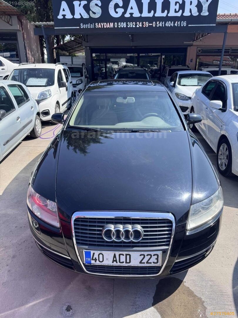 Galeriden Audi A6 Sedan 2.0 TDI 2008 Model Kırşehir 420.000 km Siyah 2