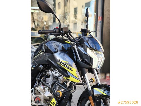 Galeriden Yuki TY125-Z Driver 2025 Model İstanbul 0 km Siyah