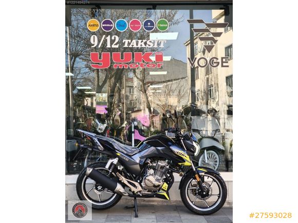 Galeriden Yuki TY125-Z Driver 2025 Model İstanbul 0 km Siyah