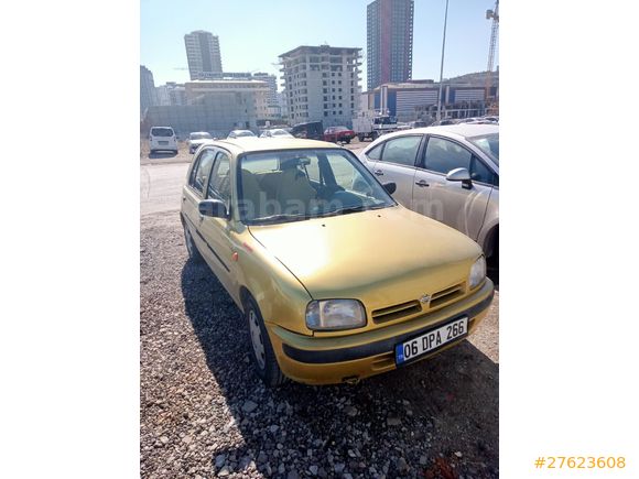 ( takas  olur) .  satlık  yeni LPG li Nissan Micra 1.3 GX 1998 Model