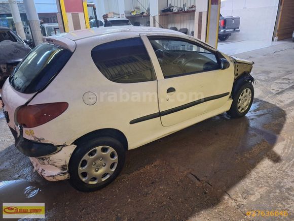 PERT HASAR KAYITSIZ 2007 PEUGEOT 206 1,4 HD KLİMALI