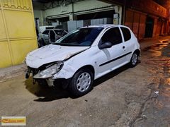 PERT HASAR KAYITSIZ 2007 PEUGEOT 206 1,4 HD KLİMALI