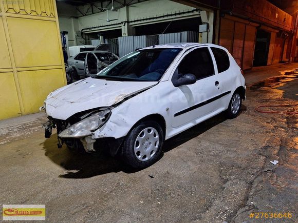 PERT HASAR KAYITSIZ 2007 PEUGEOT 206 1,4 HD KLİMALI