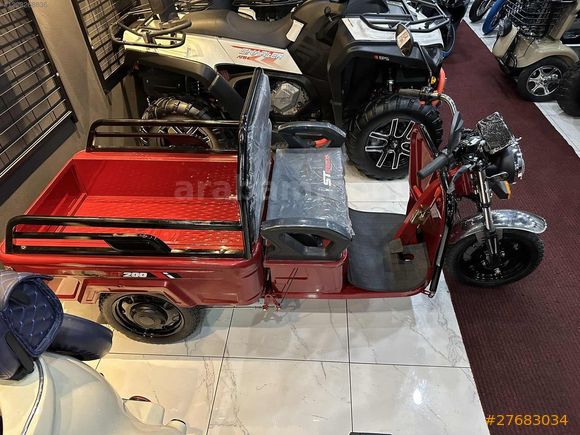 FATİH MOTOR & ATV'DEN STMAX GF 200 SIFIR HER YERE KARGO 2025