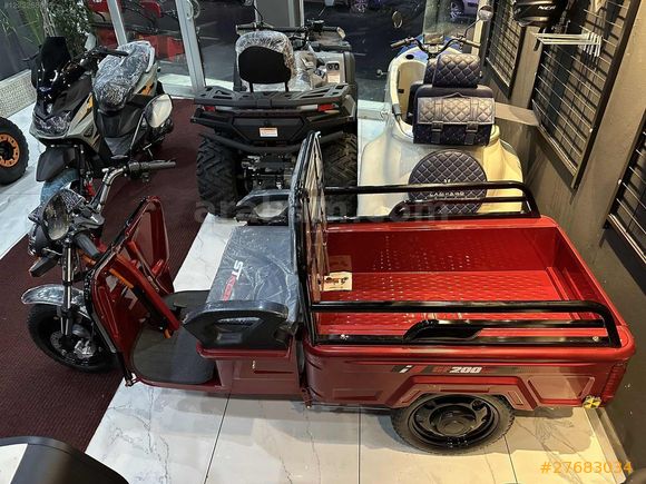 FATİH MOTOR & ATV'DEN STMAX GF 200 SIFIR HER YERE KARGO 2025