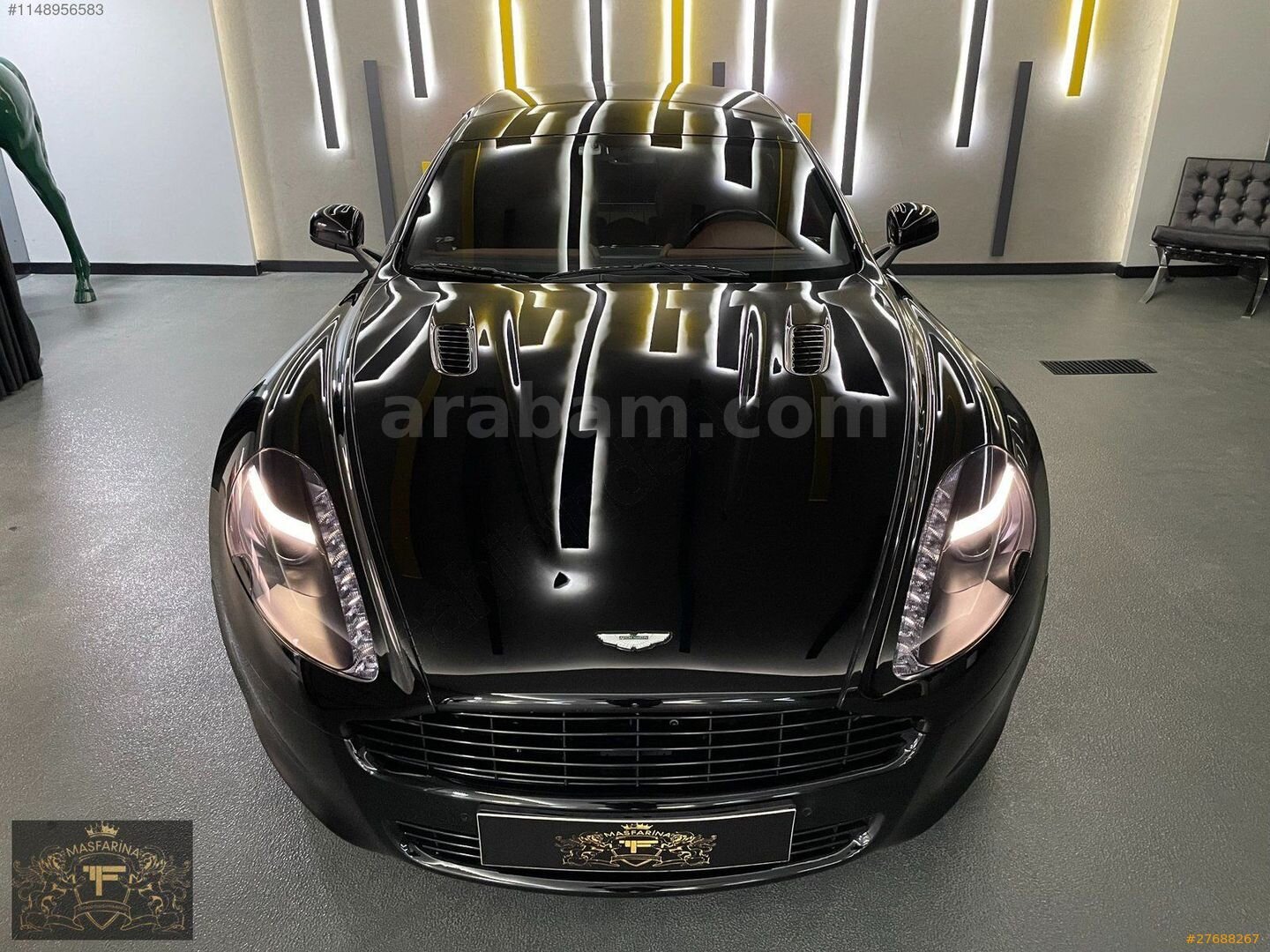 Galeriden Aston Martin Rapide V12 S 2011 Model Ankara 69.750 km Siyah 5