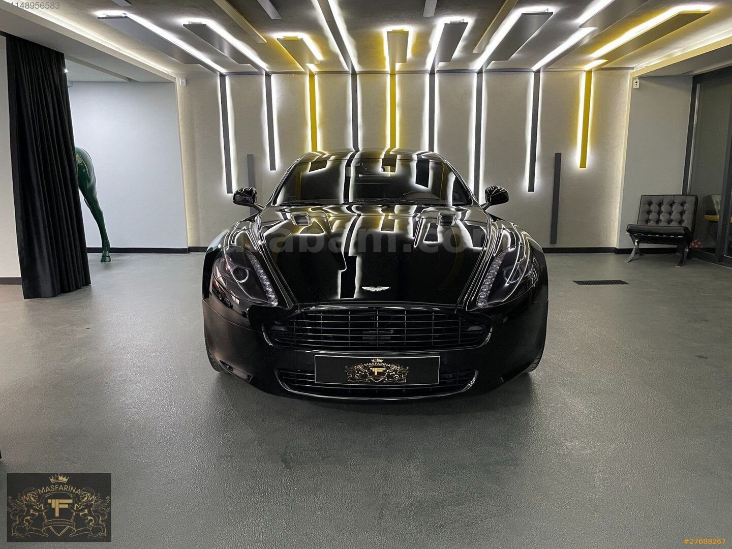 Galeriden Aston Martin Rapide V12 S 2011 Model Ankara 69.750 km Siyah 4