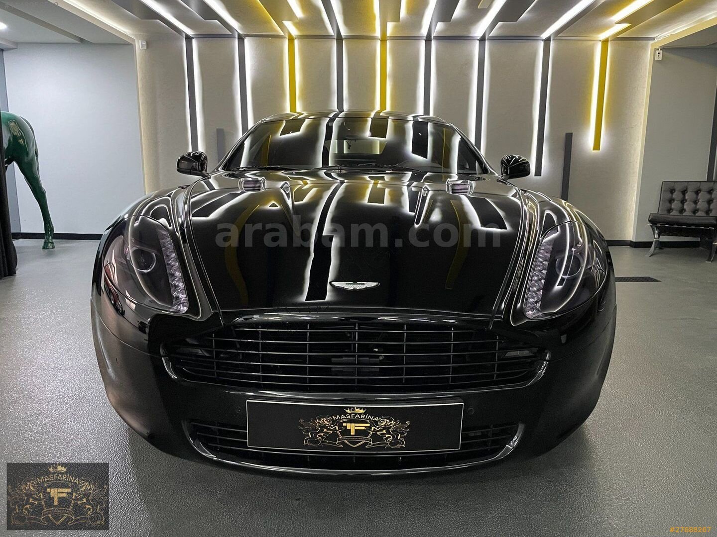 Galeriden Aston Martin Rapide V12 S 2011 Model Ankara 69.750 km Siyah 3