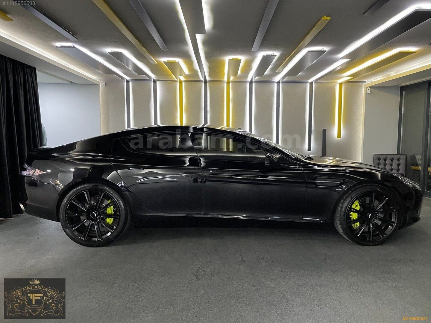 Galeriden Aston Martin Rapide V12 S 2011 Model Ankara 69.750 km Siyah 7