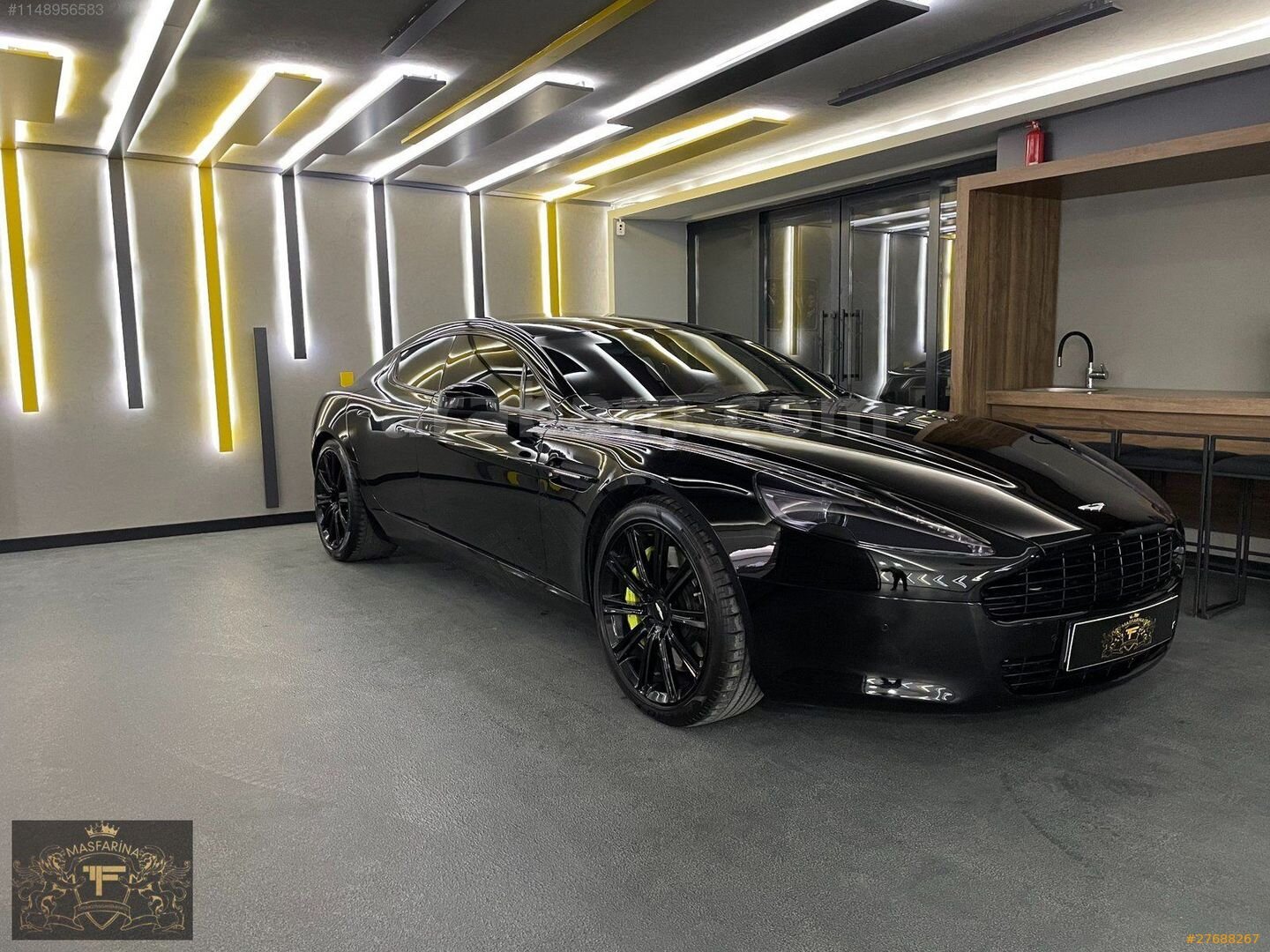 Galeriden Aston Martin Rapide V12 S 2011 Model Ankara 69.750 km Siyah 2