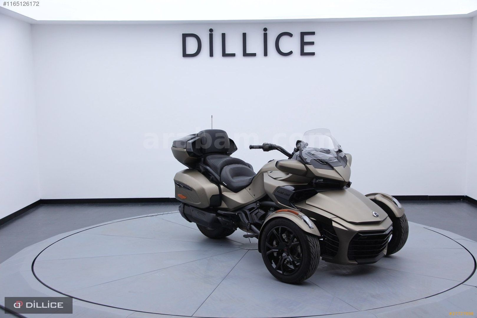 ///DİLLİCE/// 2020 CAN AM SPEYDER F3 LIMITED HATASIZ