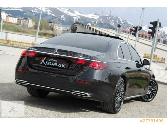 2024 MERCEDES E220D-4 MATİC Exclusive ARKA AKS -AİR -SOĞUTMA