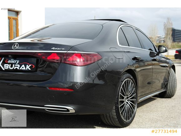 2024 MERCEDES E220D-4 MATİC Exclusive ARKA AKS -AİR -SOĞUTMA