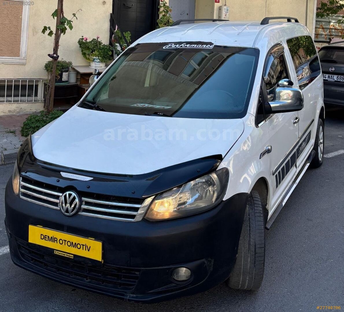 Galeriden Volkswagen Caddy 1.6 TDI Trendline 2012 Model İstanbul 559.000 km Beyaz 4